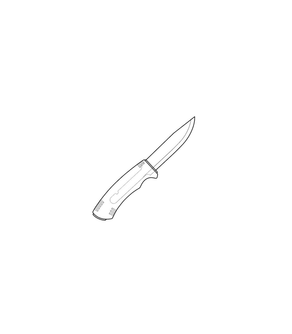 Morakniv Bushcraft Survival Μαύρο