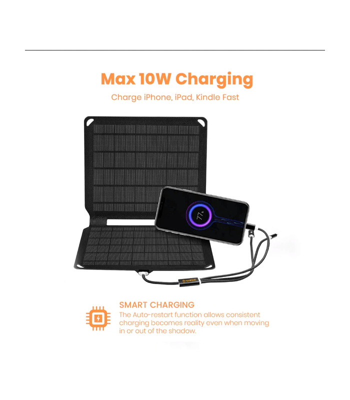 Ηλιακό Πάνελ 10 Watt Flex Solar φορητό