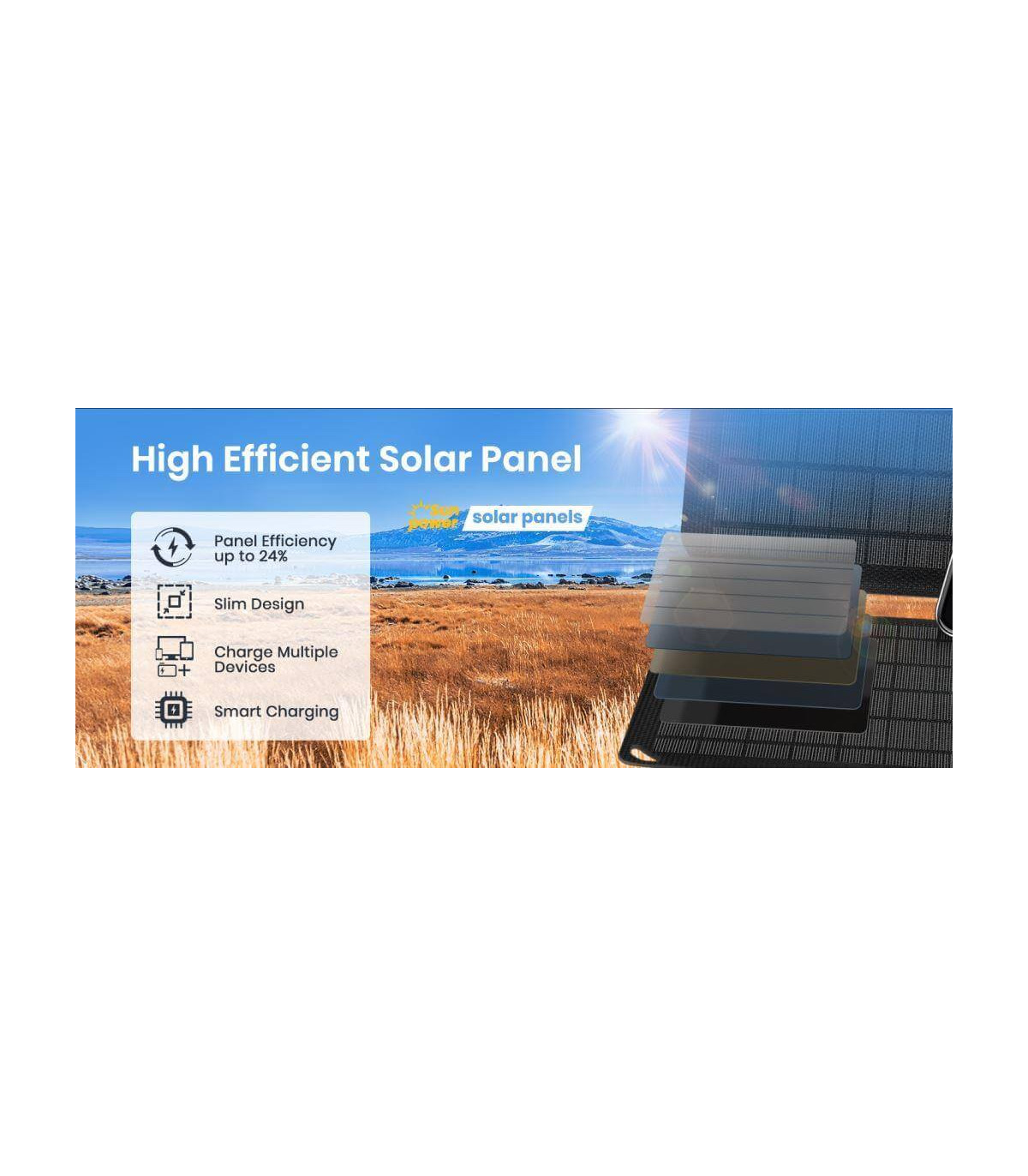 Ηλιακό Πάνελ 10 Watt Flex Solar φορητό