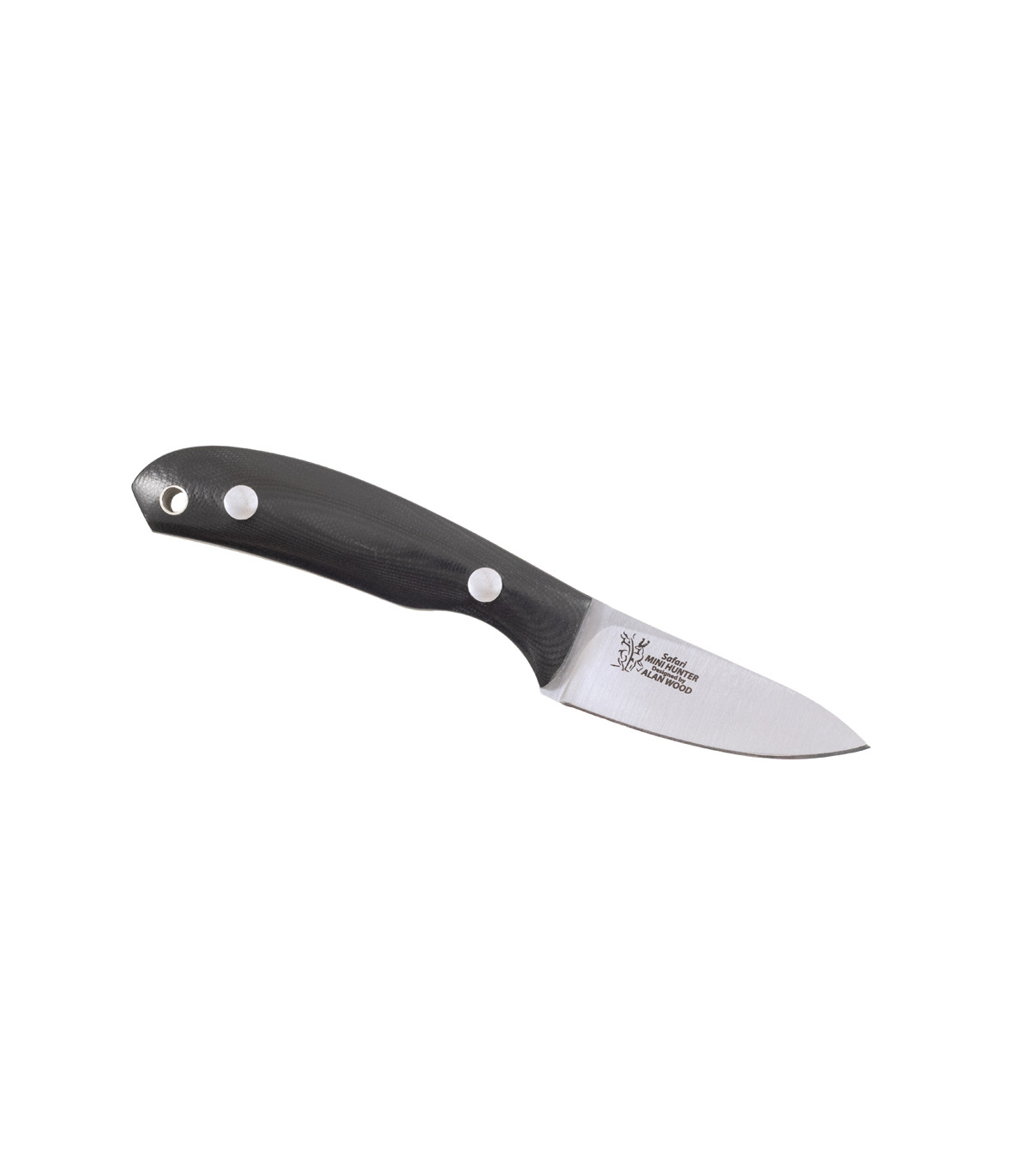 Casstrom Safari Mini Hunter Stabilised G10 Stainless Steel Black