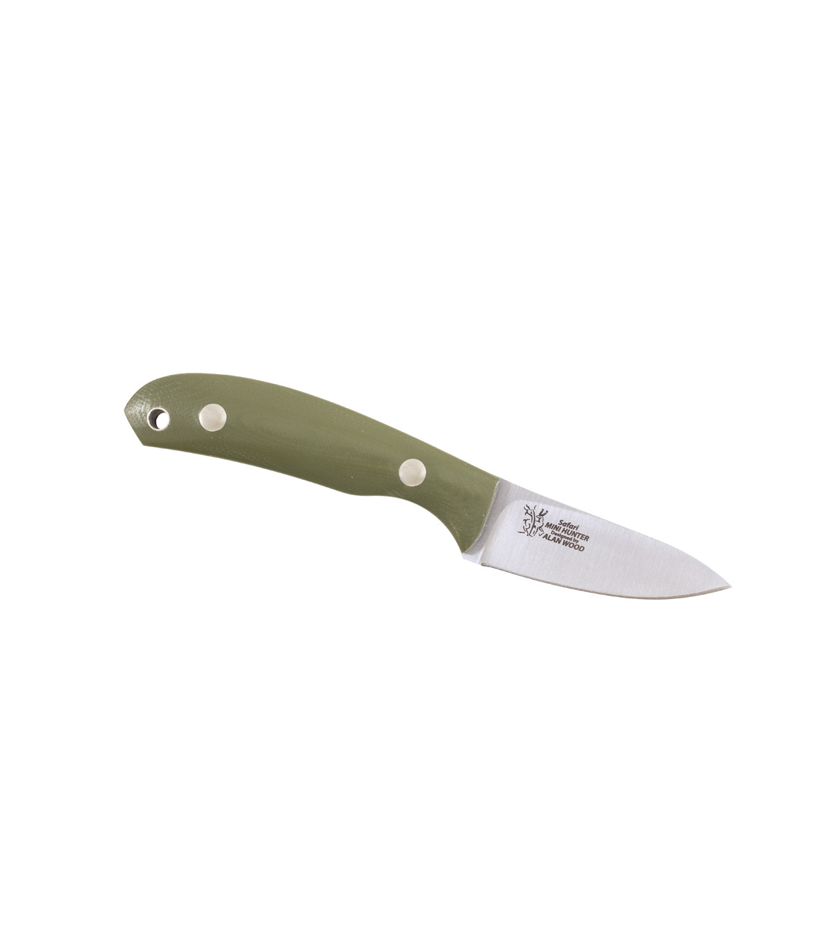 Casstrom Safari Mini Hunter Stabilised G10 Stainless Steel Black