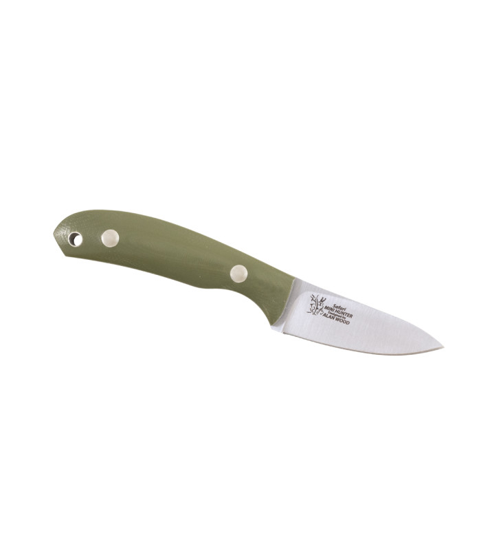 Casstrom Safari Mini Hunter Stabilised G10 Stainless Steel Green
