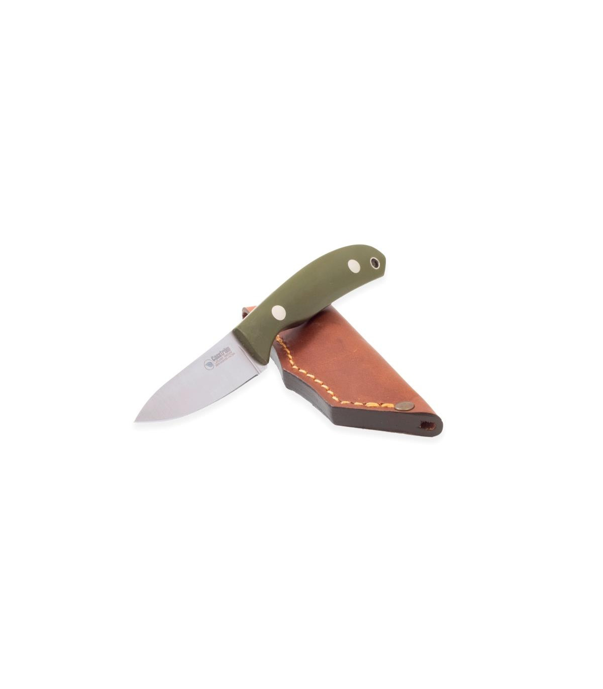 Casstrom Safari Mini Hunter Stabilised G10 Stainless Steel Green