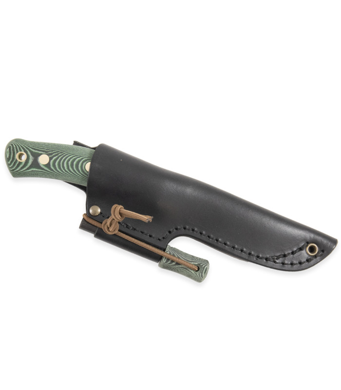 Casstrom No.10 Swedish Forest Knive Micarta Stainless Steel w Firesteel