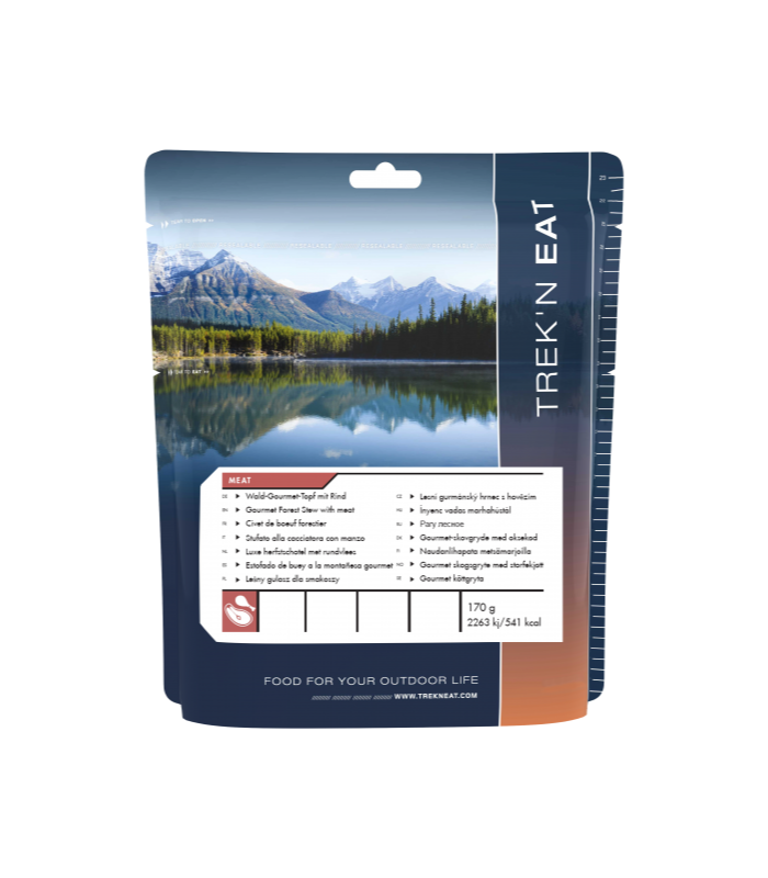 TREK'N EAT Gourmet Forest Stew with meat