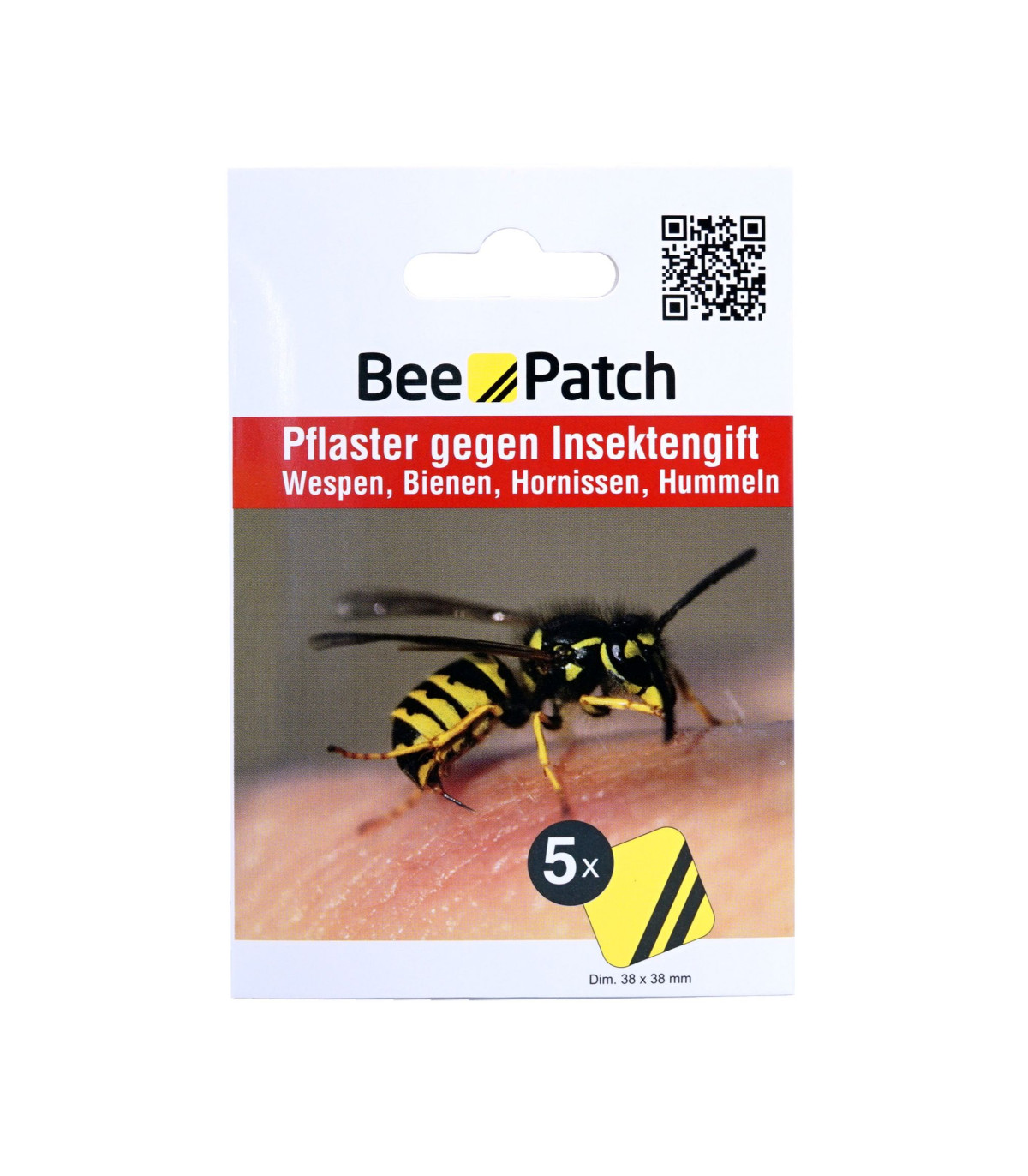 Bee-Patch για τσίμπημα Μελισσών και Σφιγγών 5τμχ
