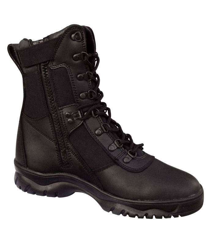 ROTHCO FORCED ENTRY TACTICAL BOOT SIDE ZIPPER