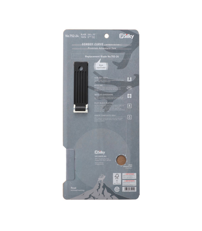 Silky Saw Gomboy Curve Outback Edition 240-8