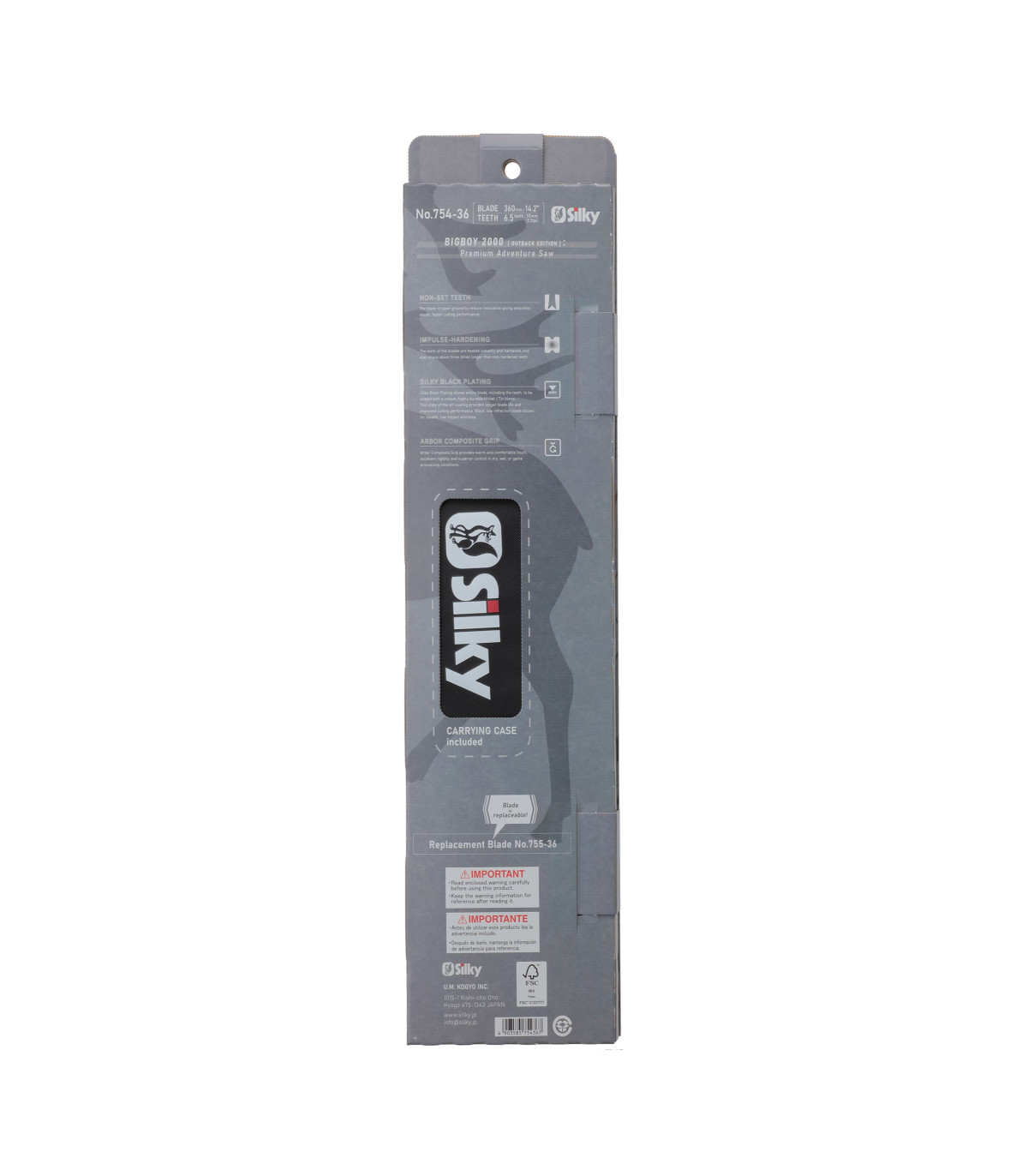 Silky Saw Bigboy 2000 Outback Edition 360-6.5