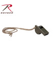 ROTHCO G.I. STYLE POLICE WHISTLE