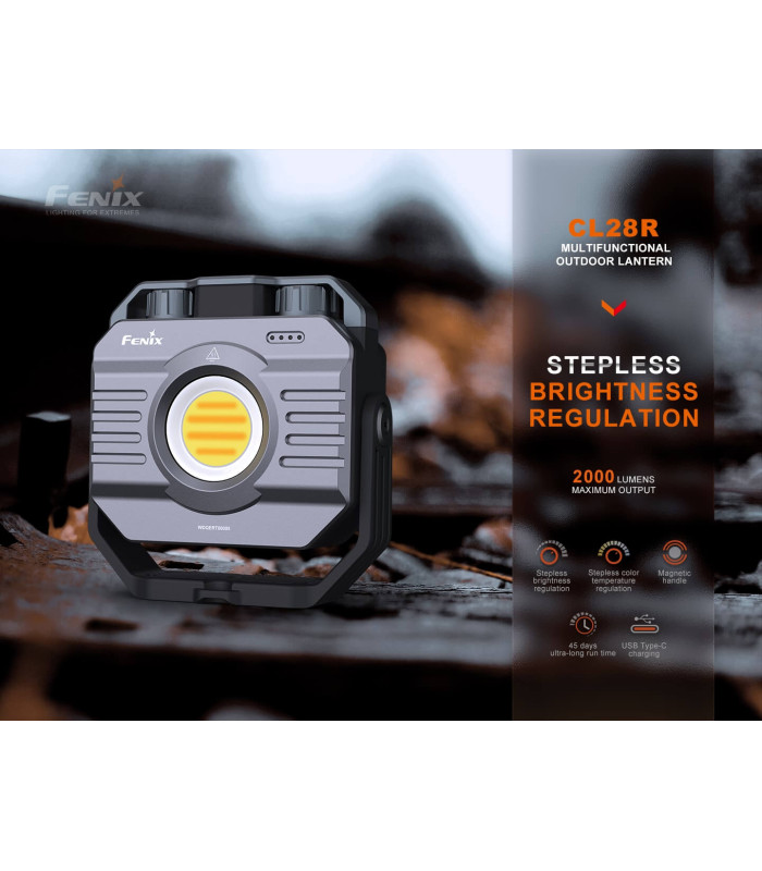 Φακός Fenix CL28R Επαναφορτιζόμενος με USB
