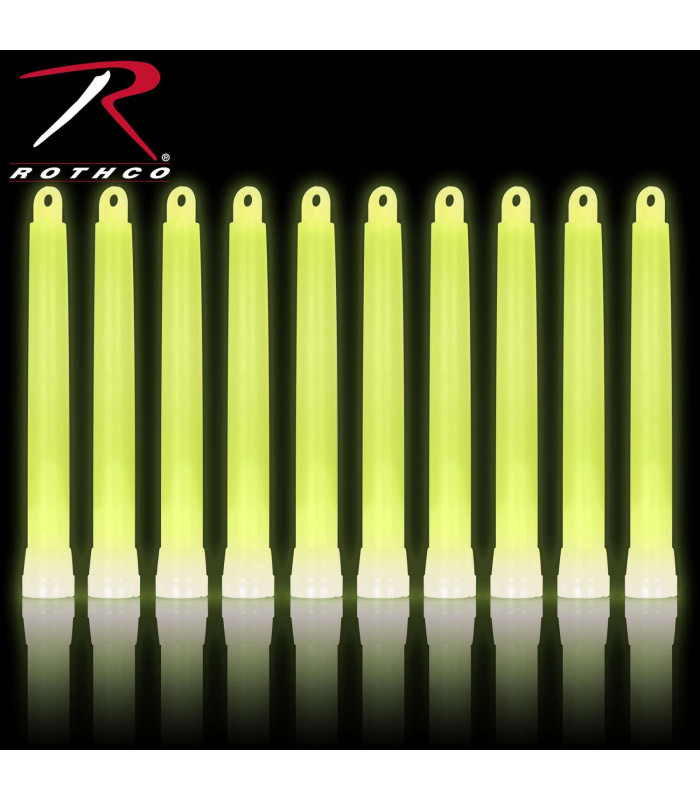 ROTHCO GLOW IN THE DARK CHEMICAL LIGHTSTICKS