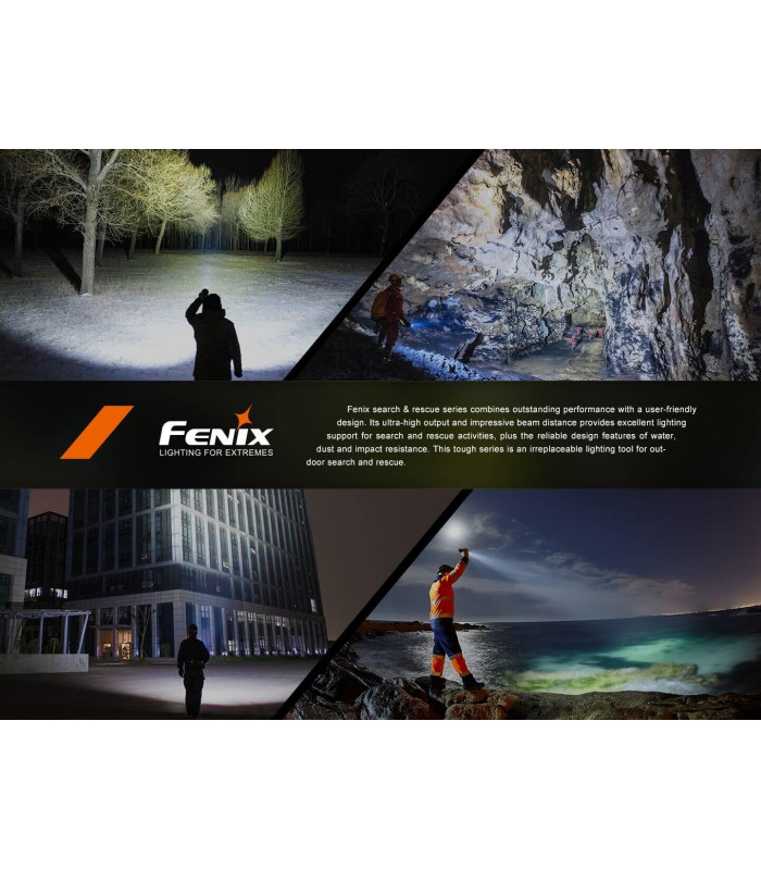 Φακός Fenix LR40R V2.0 Επαναφορτιζόμενος με USB