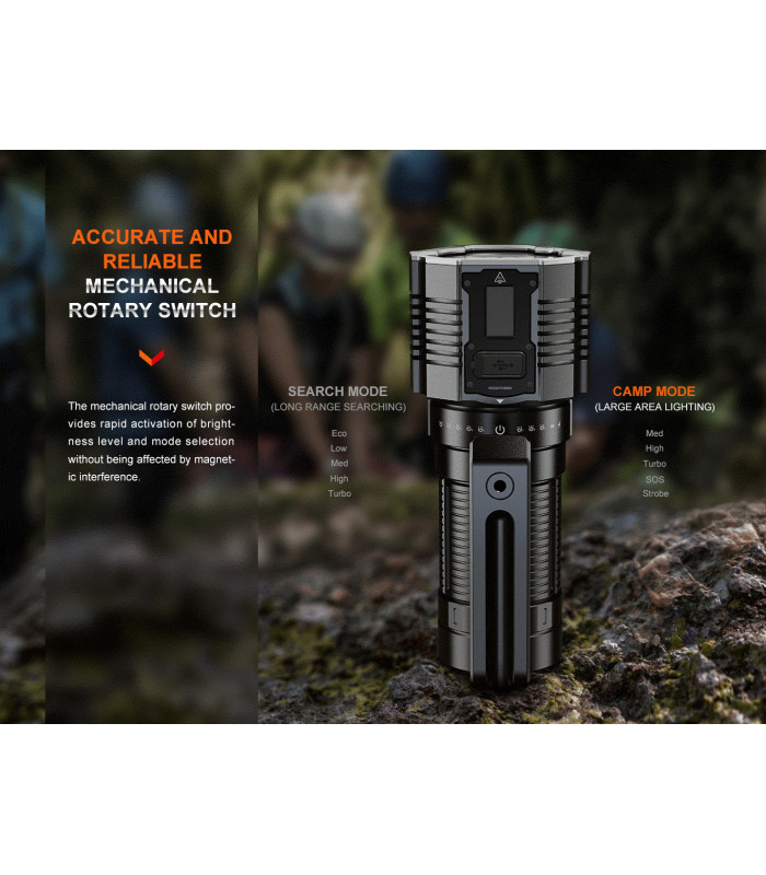 Φακός Fenix LR60R Επαναφορτιζόμενος με USB
