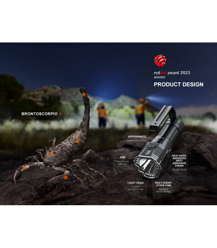 Φακός Fenix LR60R Επαναφορτιζόμενος με USB