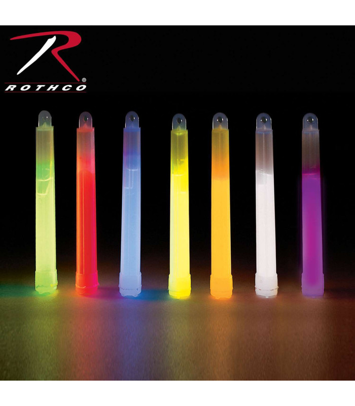ROTHCO GLOW IN THE DARK CHEMICAL LIGHTSTICKS