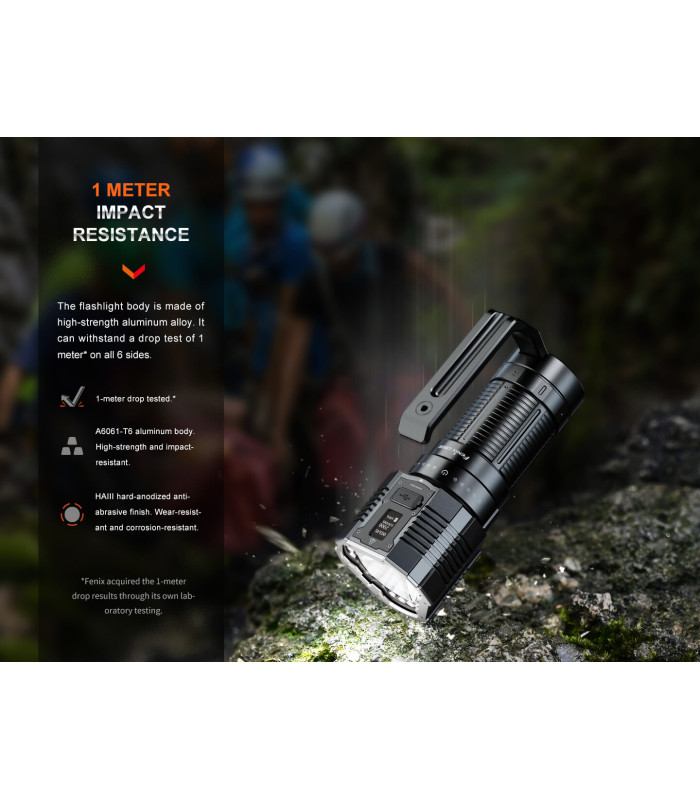 Φακός Fenix LR60R Επαναφορτιζόμενος με USB