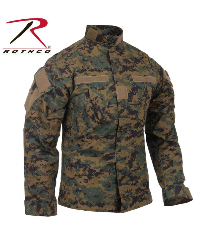 ROTHCO CAMO ARMY COMBAT UNIFORM SHIRT