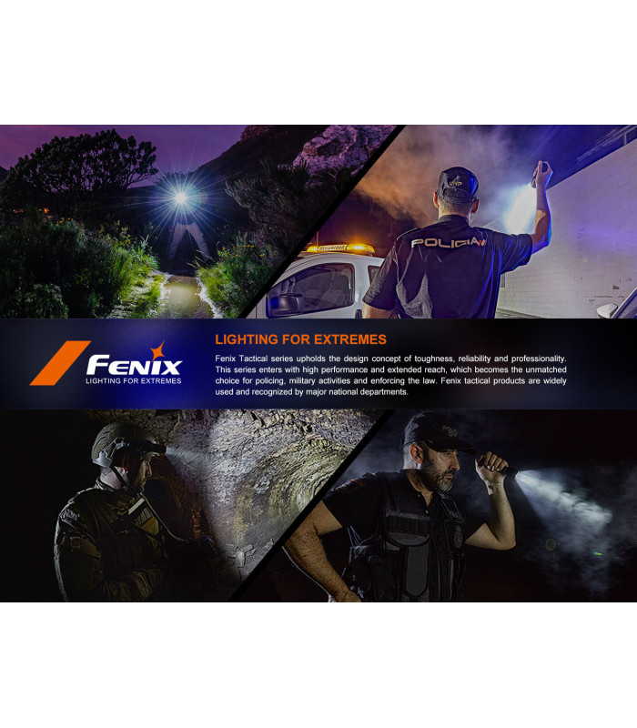 Φακός Fenix PD36R V2.0 Επαναφορτιζόμενος με USB