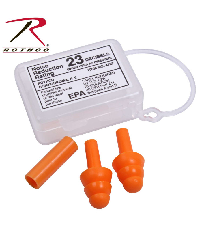 ROTHCO GI TYPE SILICON EARPLUGS