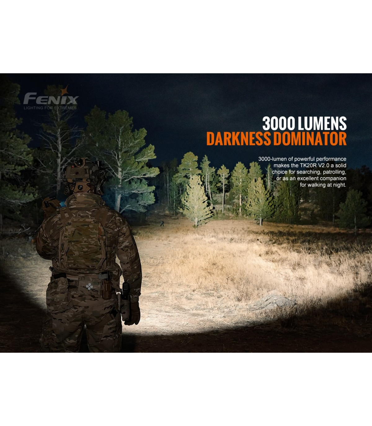 Φακός Fenix TK20R V2.0 Επαναφορτιζόμενος με USB