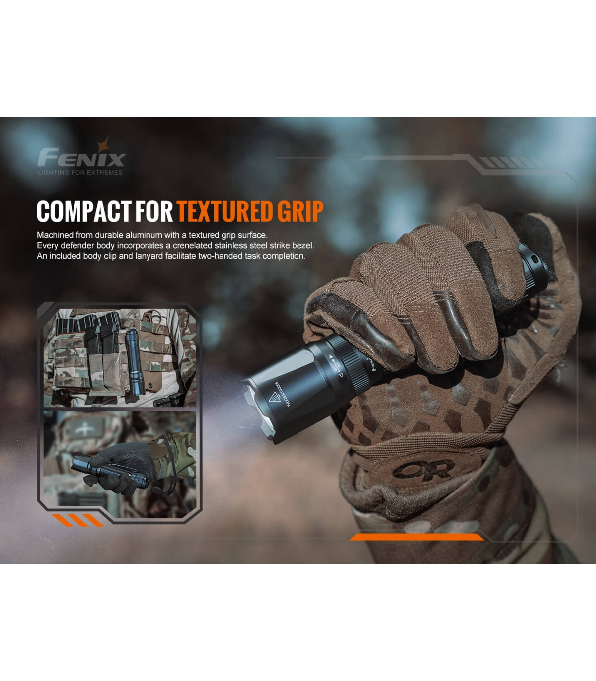 Φακός Fenix TK20R V2.0 Επαναφορτιζόμενος με USB