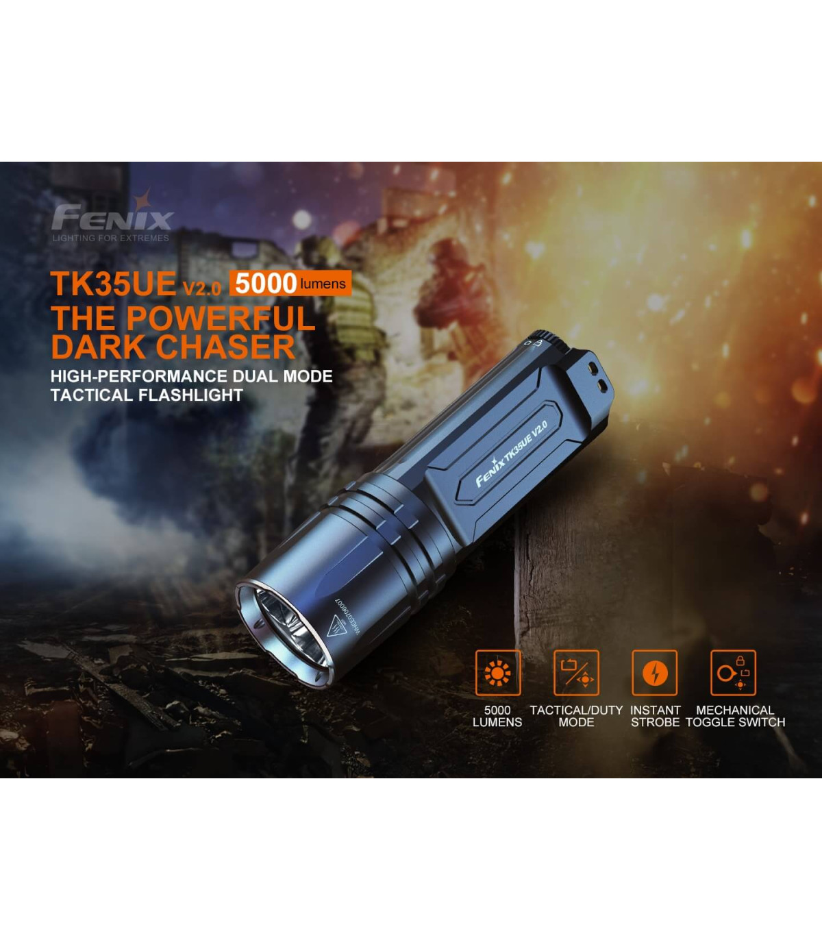 Φακός Fenix TK35UE V2.0