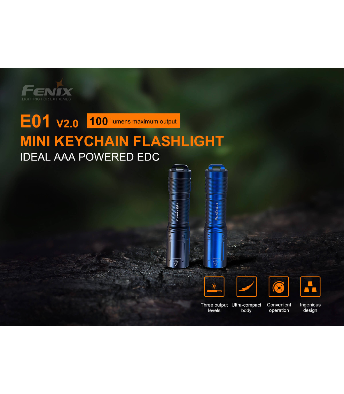 Φακός Fenix E01 V2.0