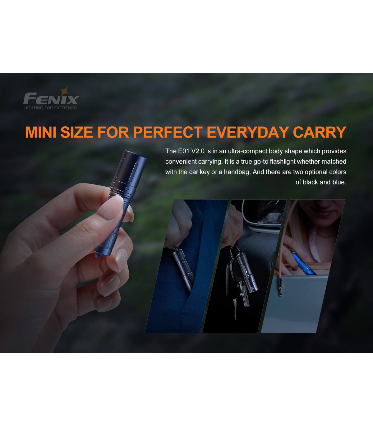 Φακός Fenix E01 V2.0