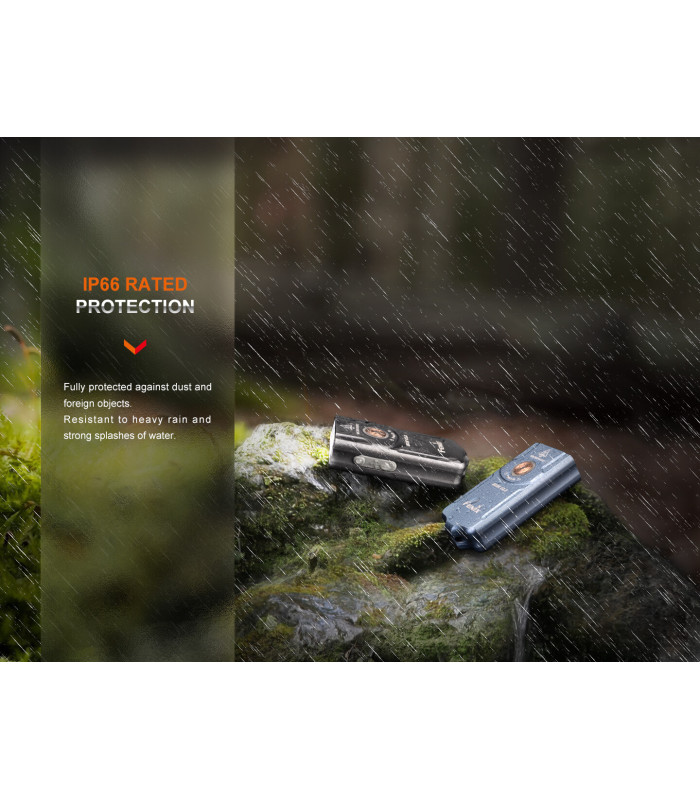 Φακός Fenix E03R V2.0 Επαναφορτιζόμενος Με USB