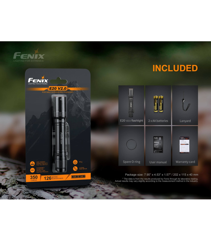 Φακός Fenix E20 V2.0