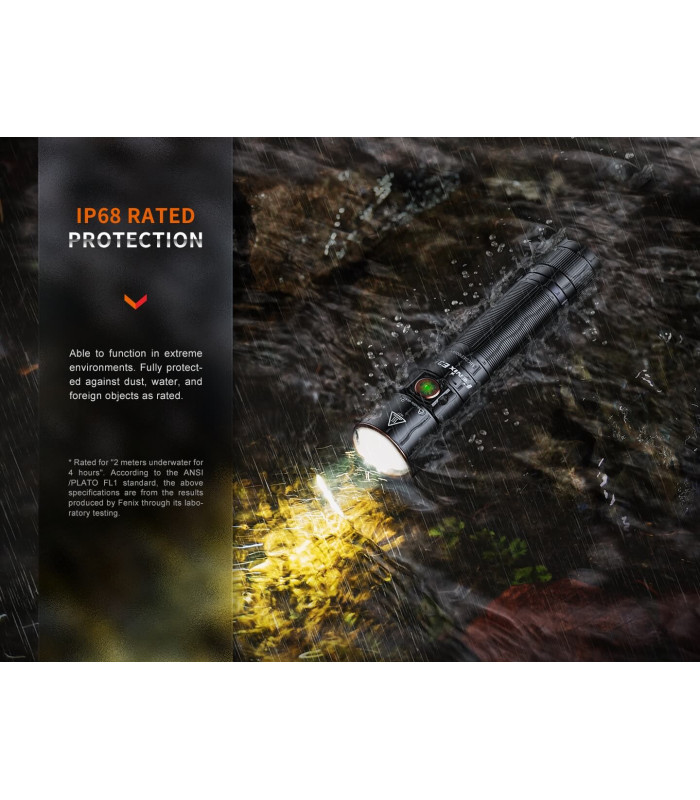 Φακός Fenix E35R Επαναφορτιζόμενος Με USB