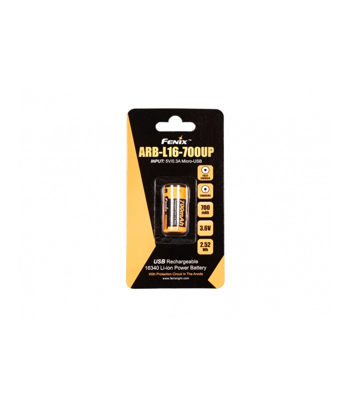 Μπαταρία Fenix ARB-L16-800UP Επαναφορτιζόμενη USB-C 800mAh
