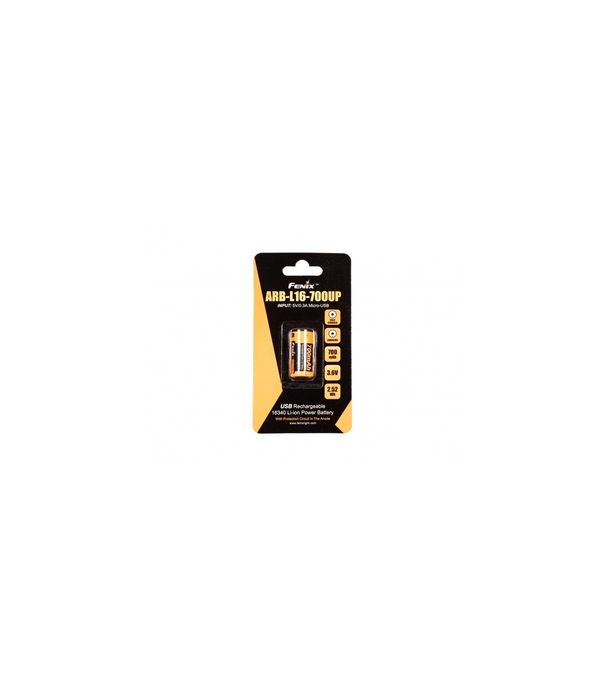 Μπαταρία Fenix ARB-L16-800UP Επαναφορτιζόμενη USB-C 800mAh
