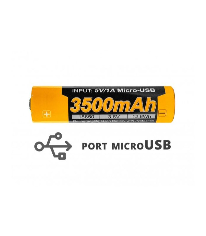 Μπαταρία Fenix ARB-L18-3500U Επαναφορτιζόμενη USB 3500mAh
