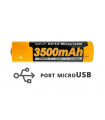 Μπαταρία Fenix ARB-L18-3500U Επαναφορτιζόμενη USB 3500mAh