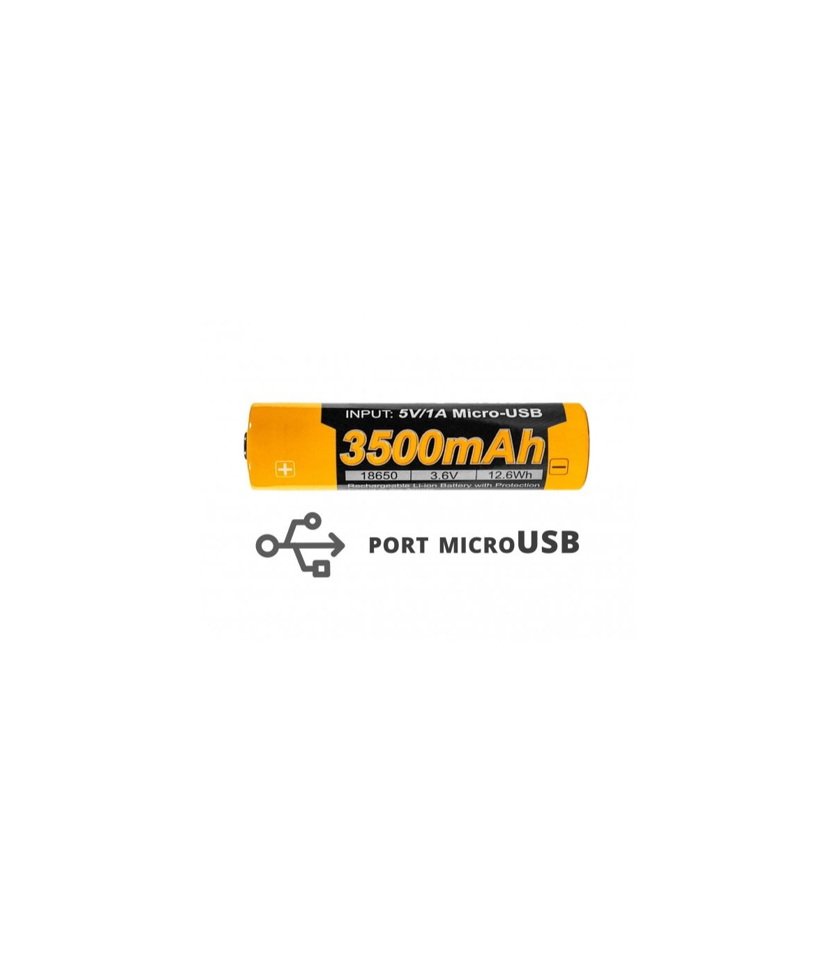 Μπαταρία Fenix ARB-L18-3500U Επαναφορτιζόμενη USB 3500mAh