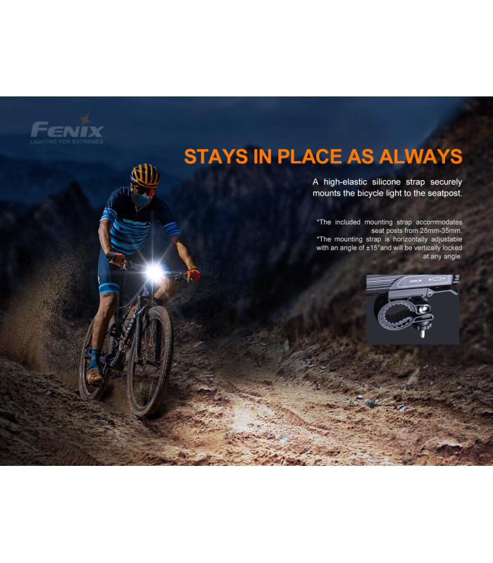 Φακός ποδηλάτου Fenix BC26R Επαναφορτιζόμενος με USB