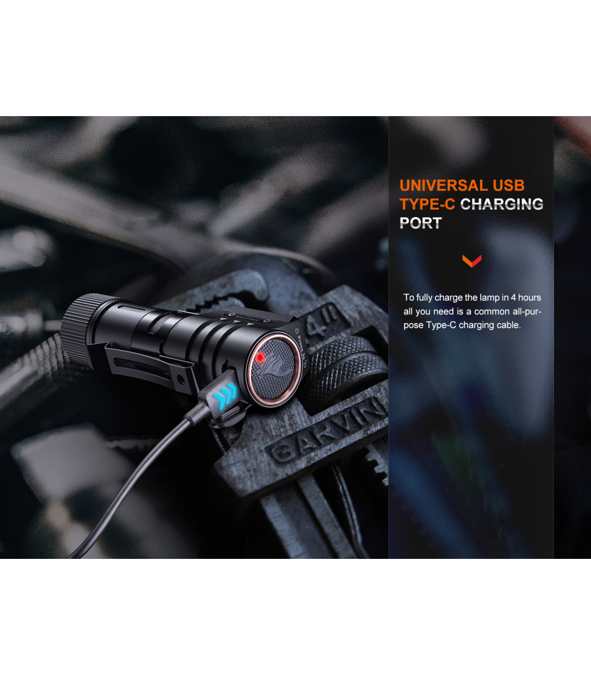 Φακός Κεφαλής Fenix HM71R Επαναφορτιζόμενος με USB