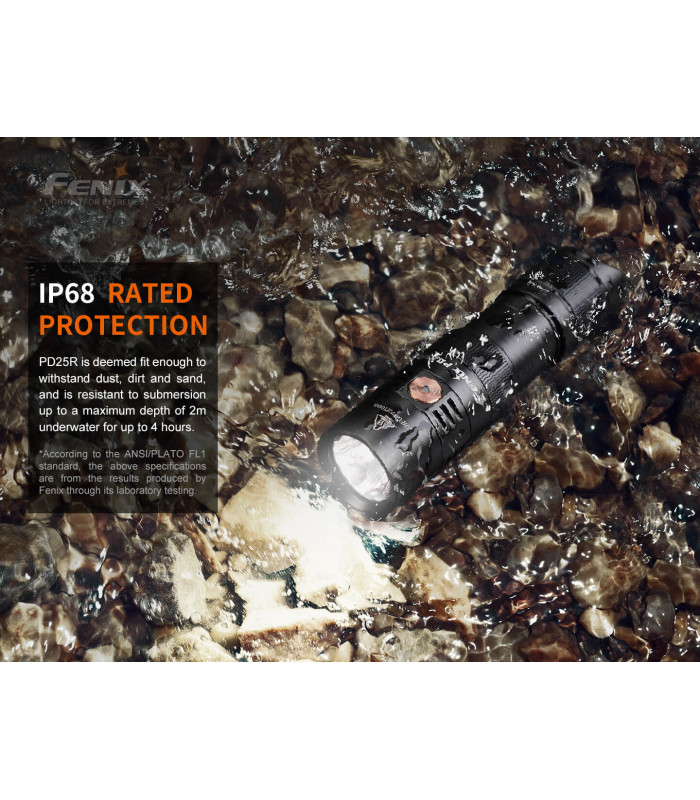Φακός Fenix PD25R Επαναφορτιζόμενος με USB