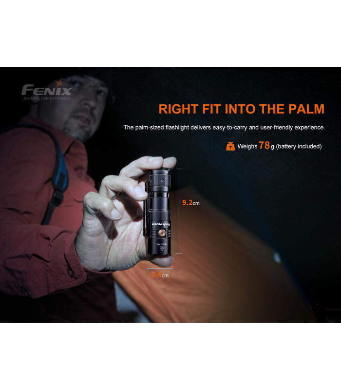 Φακός Fenix PD25R Επαναφορτιζόμενος με USB