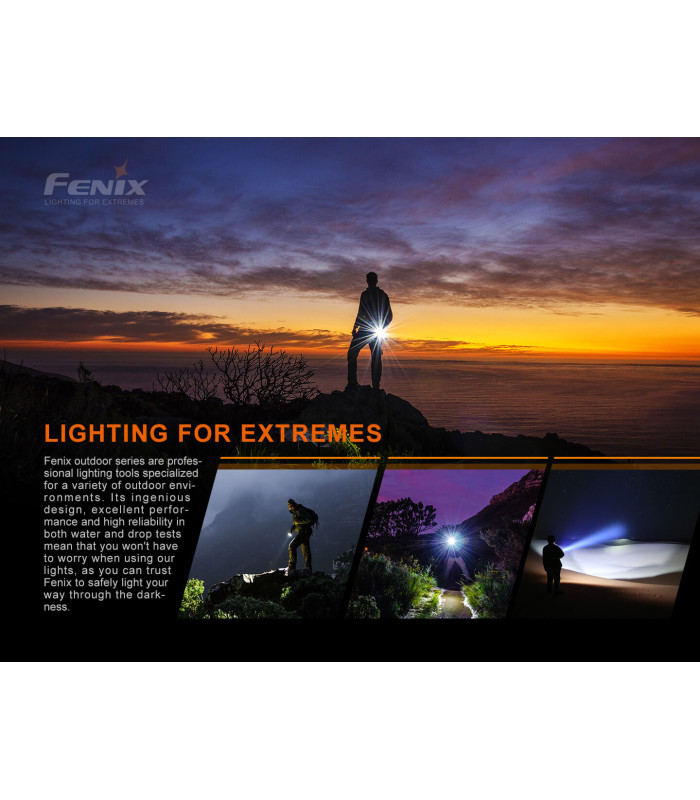 Φακός Fenix PD25R Επαναφορτιζόμενος με USB
