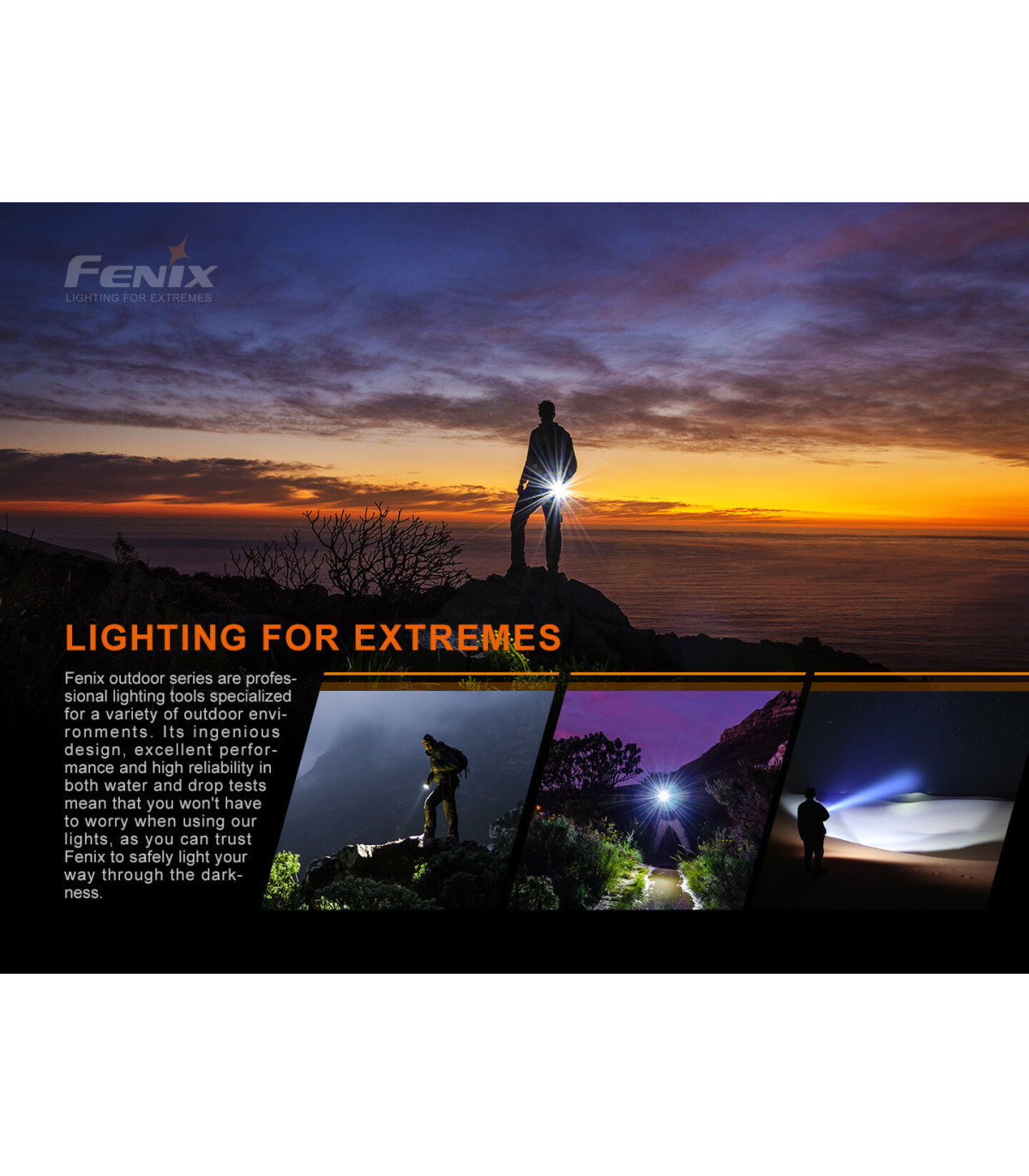 Φακός Fenix PD25R Επαναφορτιζόμενος με USB