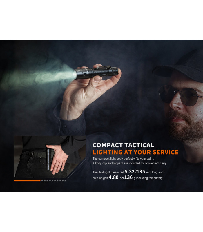 Φακός Fenix PD32R Επαναφορτιζόμενος με USB