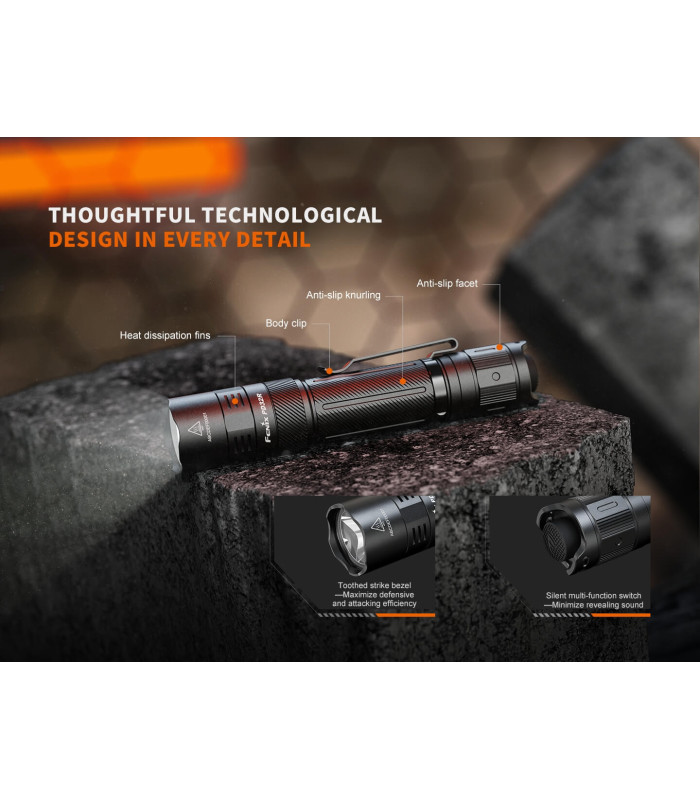 Φακός Fenix PD32R Επαναφορτιζόμενος με USB