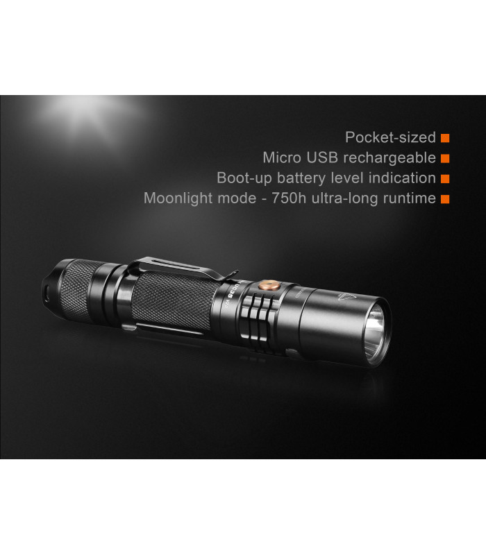 Φακός Fenix UC35 V2.0 Επαναφορτιζόμενος με USB