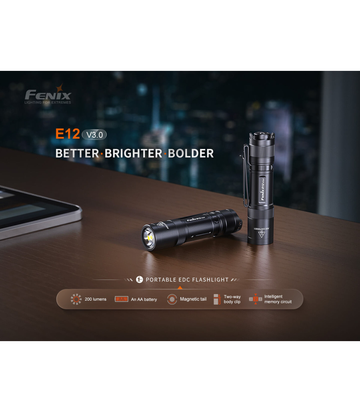 Φακός Fenix E12 V3.0