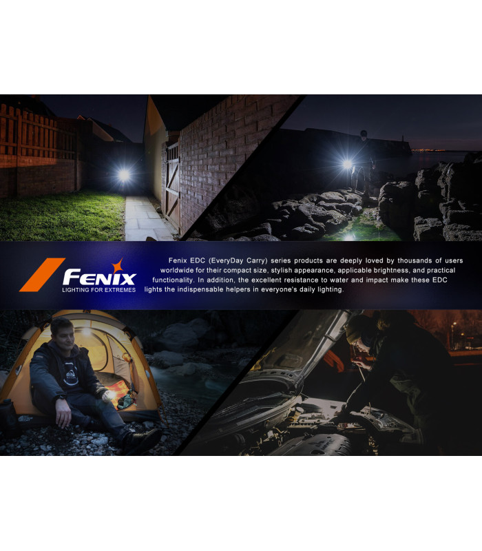 Φακός Fenix E28R V2.0 Επαναφορτιζόμενος Με USB