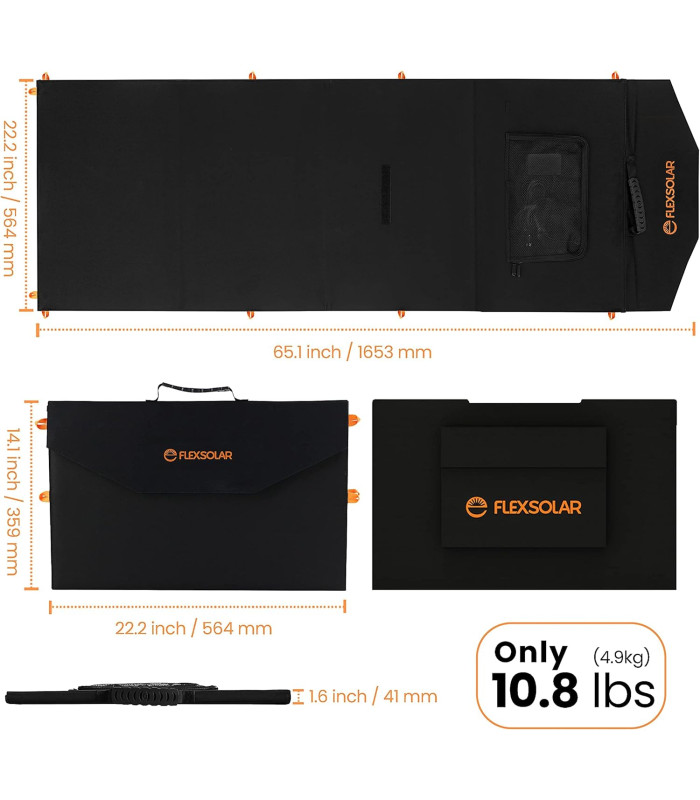 Ηλιακό Πάνελ 120 Watt Flex Solar φορητό
