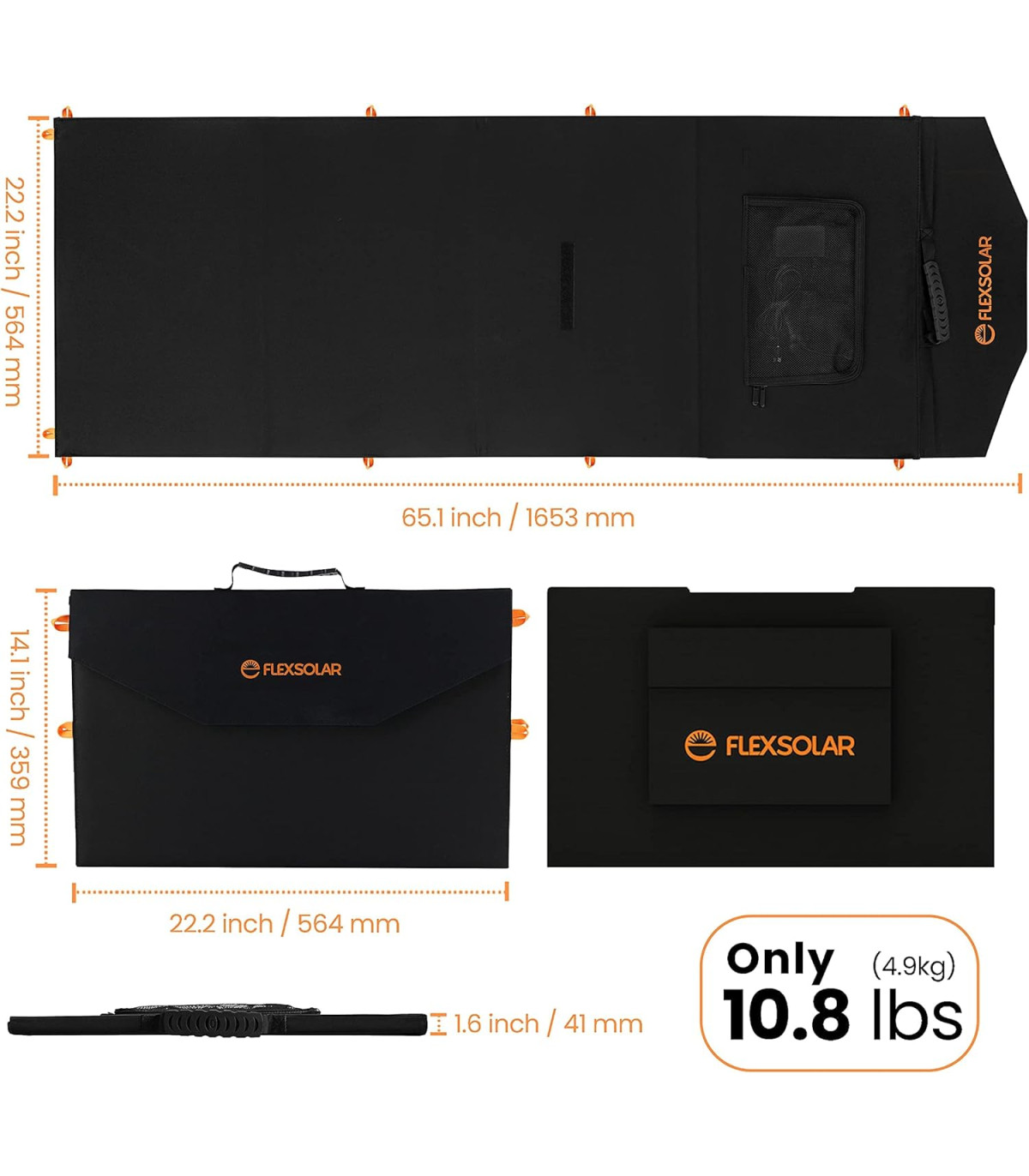 Ηλιακό Πάνελ 120 Watt Flex Solar φορητό